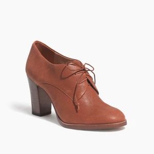 NWOT Madewell Bette High-Heel Oxford